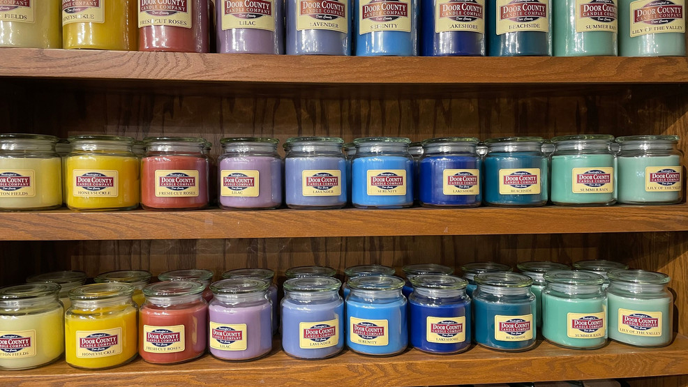 Special delivery to door county candle company