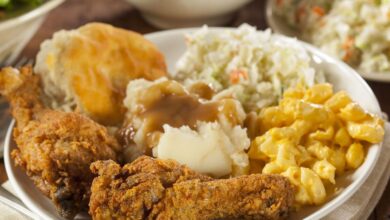 A mash up of southern cooking styles