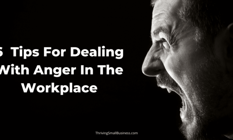 Understanding the meaning impact of anger in the workplace