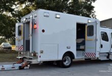 Mile bluff adds new bariatric lift van