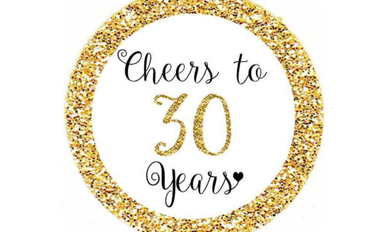 Caffeinated cheers to 30 years