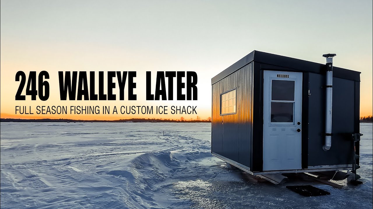 Think vacation rental but with an ice shack