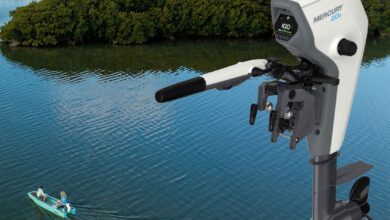 Mercury marine launches avator 20e 35e electric outboards