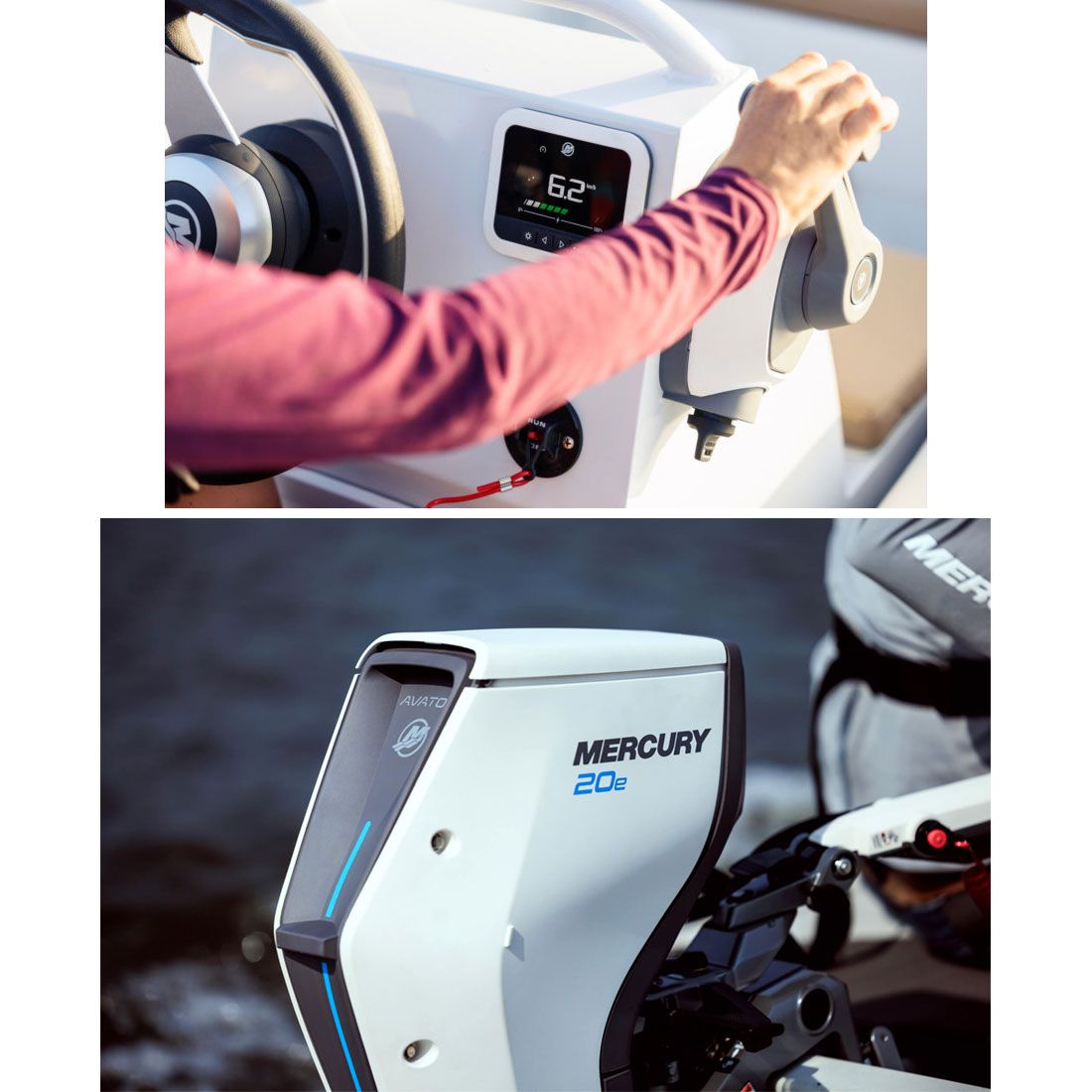 Mercury marine launches avator 20e 35e electric outboards
