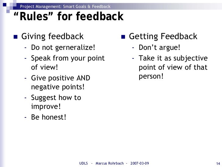 Does your feedback have the intended impact