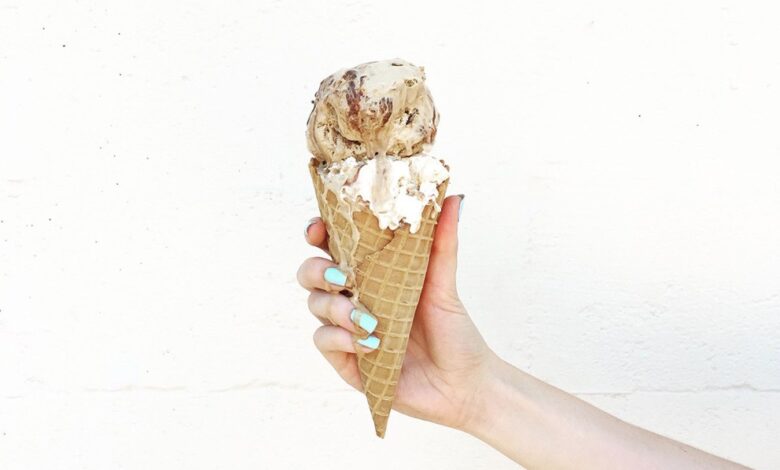 Cooling off wisconsin one ice cream cone at a time