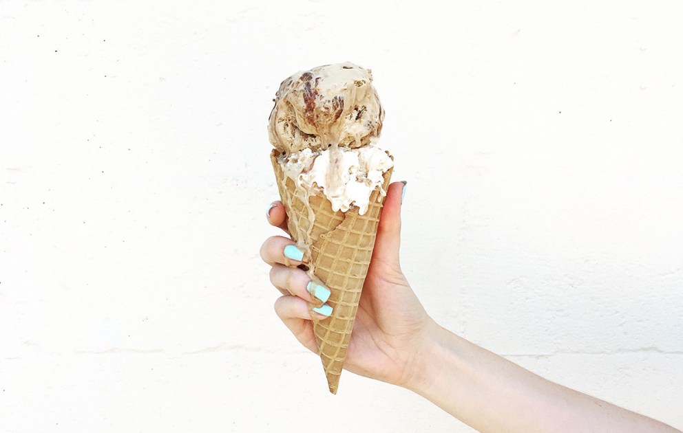 Cooling off wisconsin one ice cream cone at a time