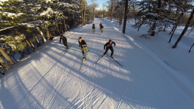 World class nordic skiing in small town brillion