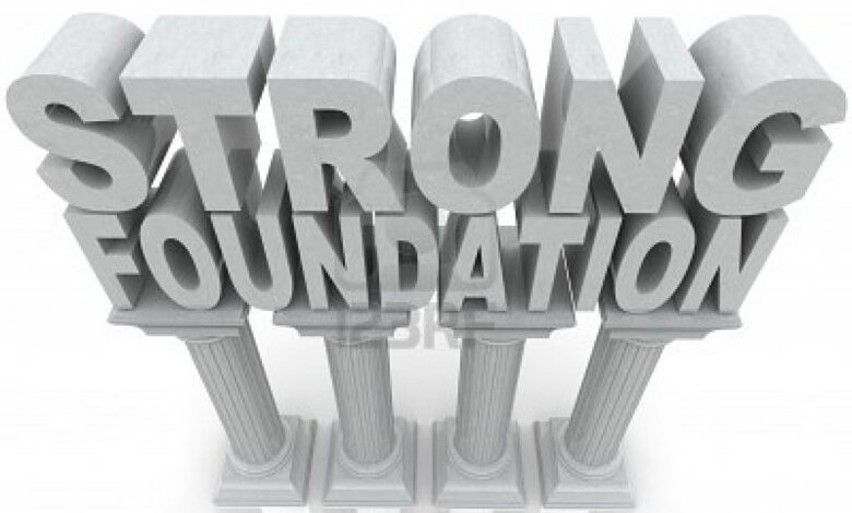 Building solid foundations for a brighter future