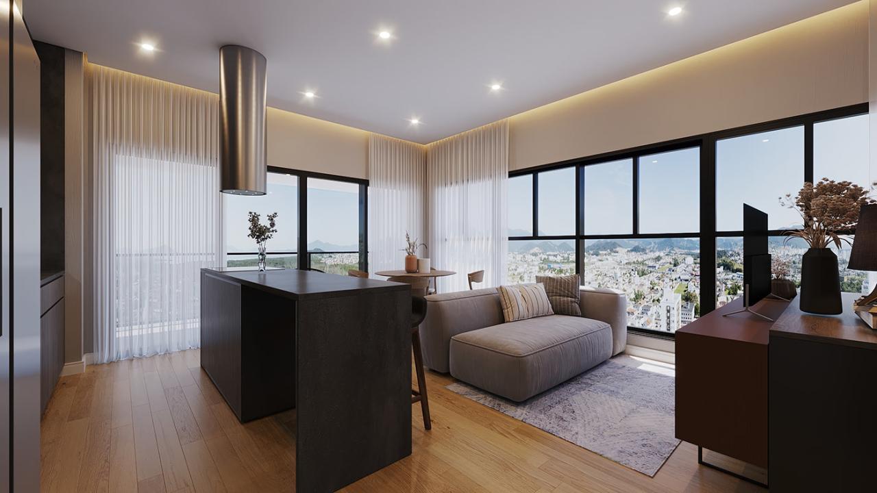 Loft rendering 3d modern stock depositphotos New city center lofts rendering unveiled