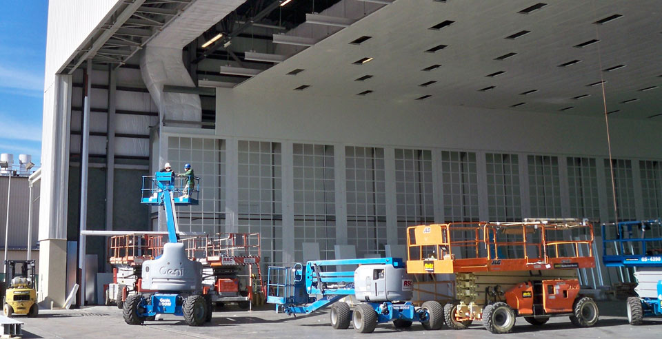Gulfstream aerospace corporation paint hangar opens at atw