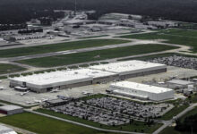 Gulfstream aerospace corp paint hangar opens in appleton