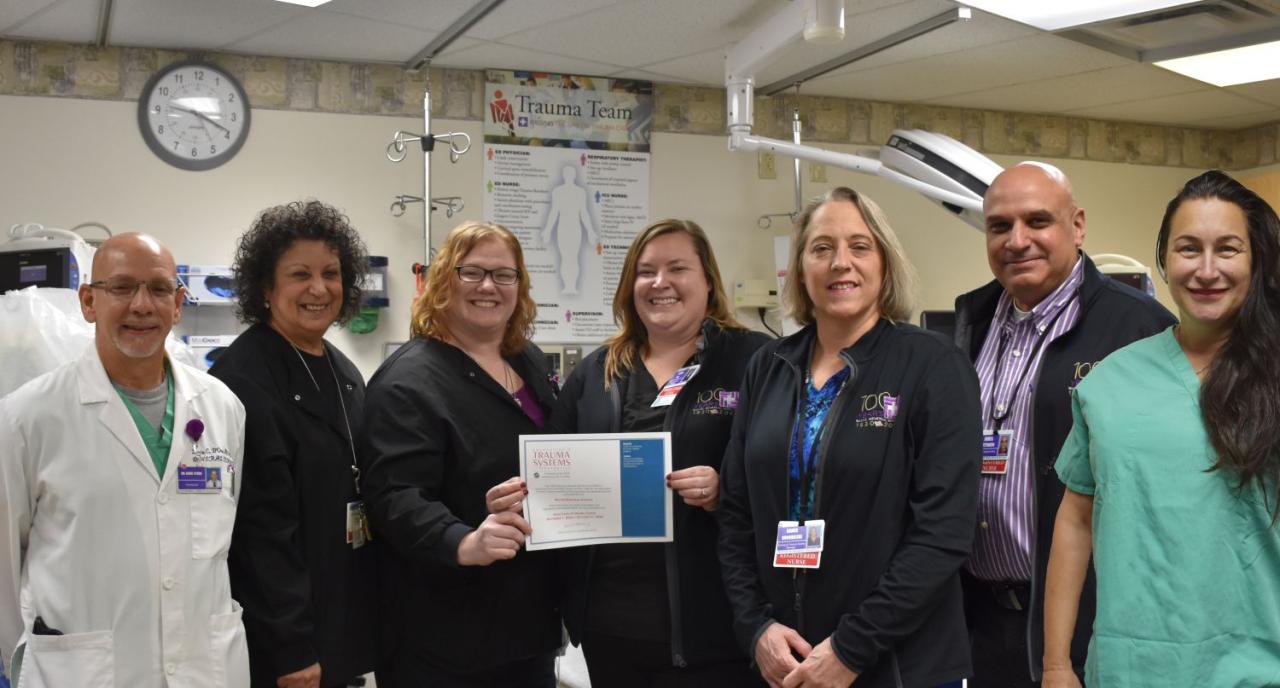 Thedacare receives level ii trauma center reverification