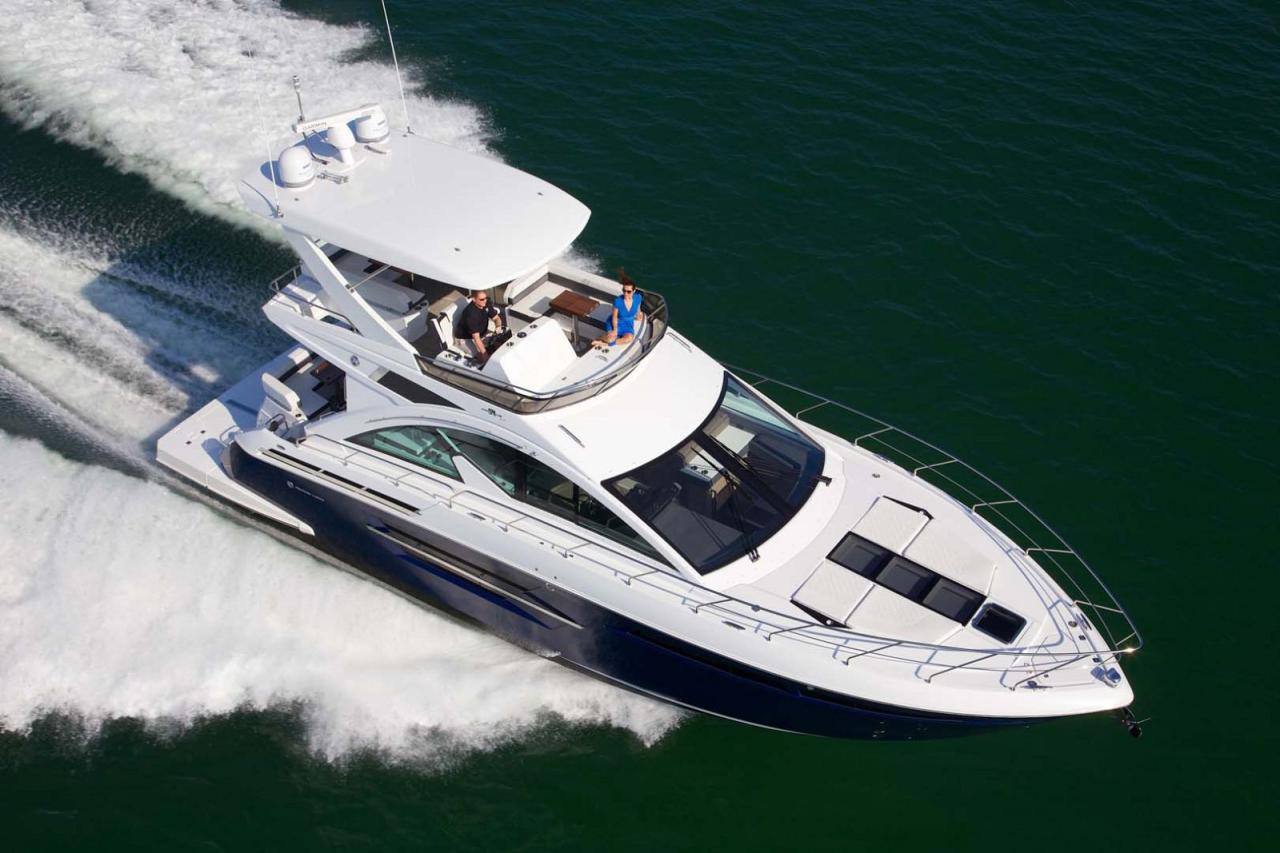 Cruisers yachts introduces new flybridge series
