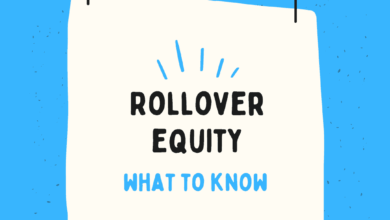What is equity rollover when selling your business