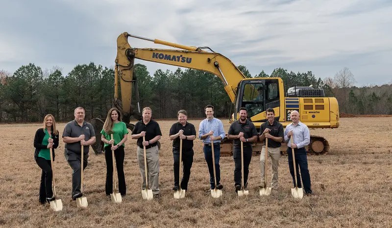 Lead academy school 3m breaks ground building greenville