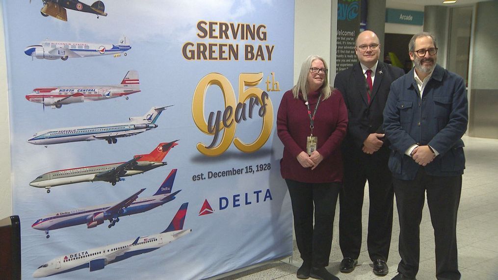 Celebrating 95 years of delta at green bay austin straubel