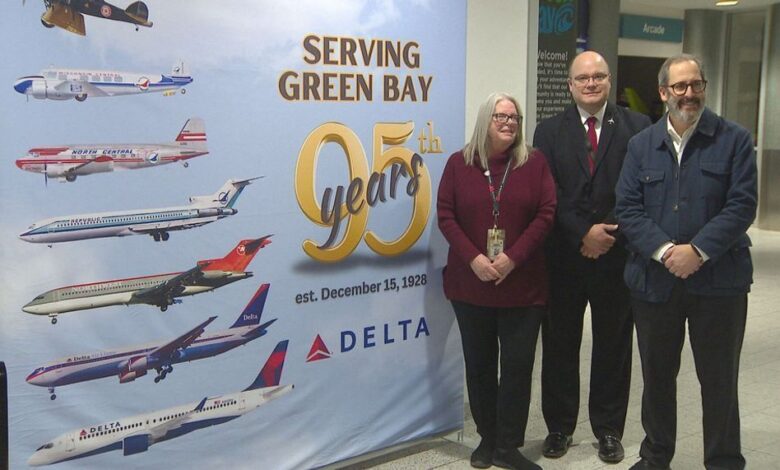 Celebrating 95 years of delta at green bay austin straubel