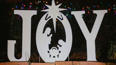 Supplying happiness through yard cards announcements