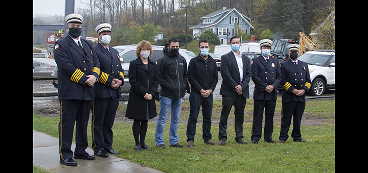 Riverview community center in mountain hosts groundbreaking ceremony