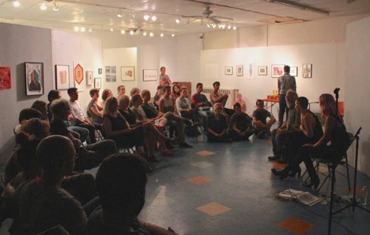 A space for local creatives to display their passions